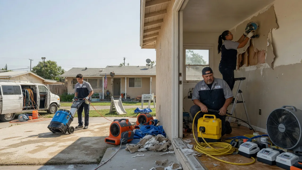 Water Damage Restoration in Mansfield, LA near me